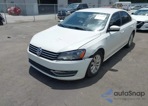 2014 Volkswagen Passat 1.8T Wolfsburg Edition из США, поврежденный, VIN 1VWAT7A34EC101221